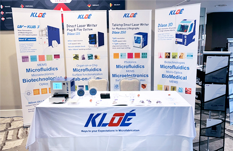 Kloe’s booth at SelectBio Conference