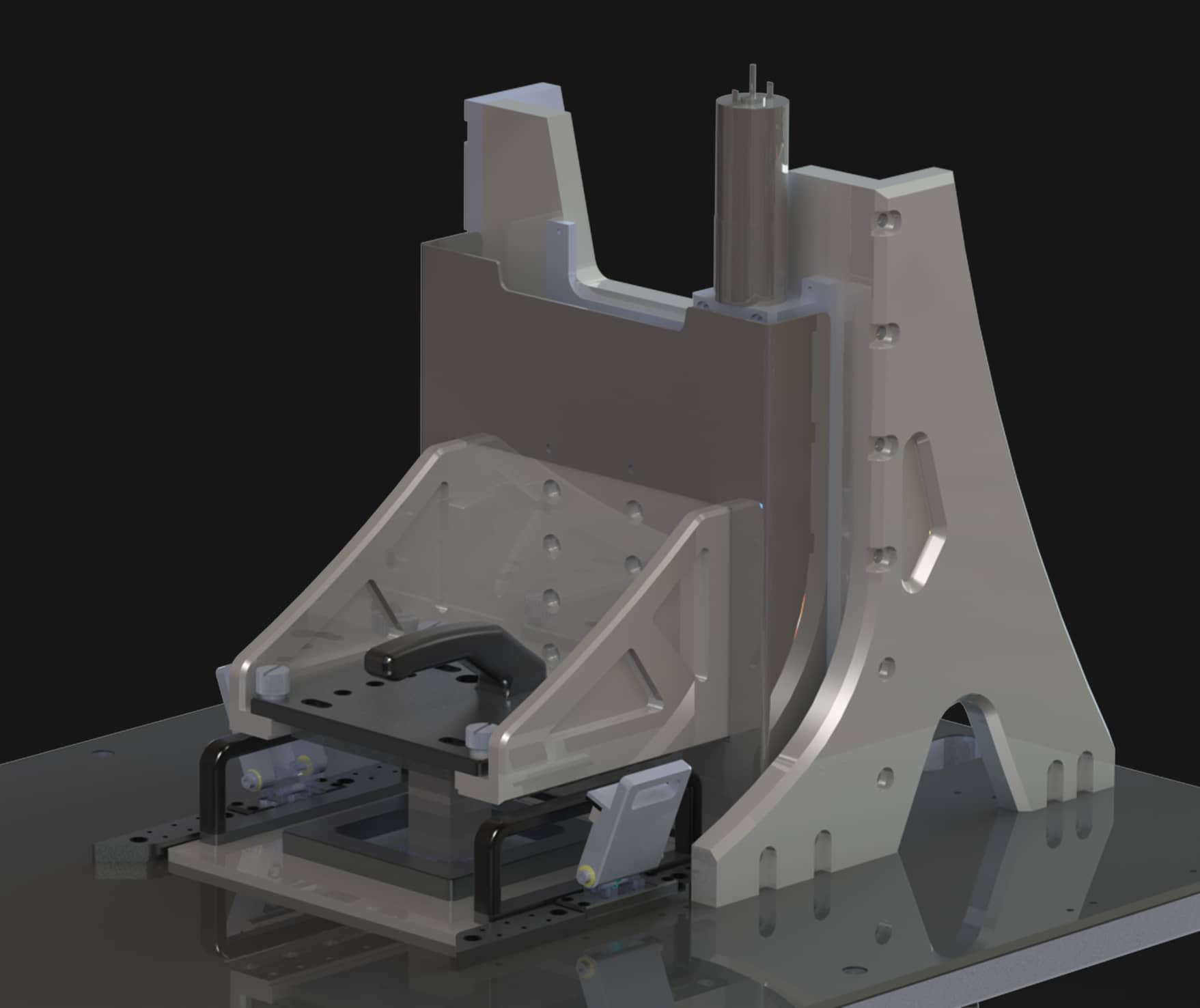 Porte-échantillon motorisé de l'imprimante 3D Dilase 3D