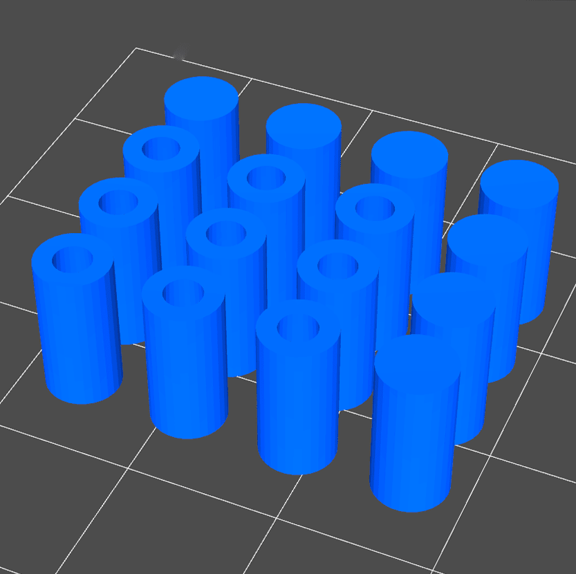Screenshot of 3DSlicer, specific software of 3D microprinter Dilase 3D