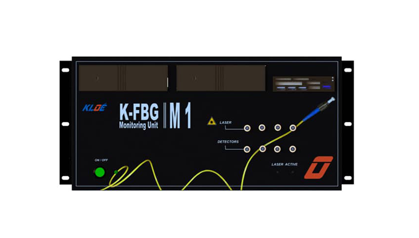 Capteur à fibre optique K-FBG : façade avant