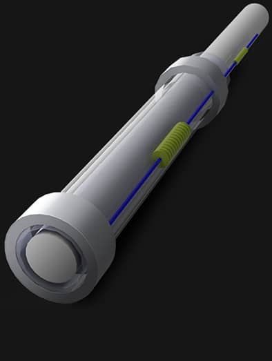 Capteur à fibre optique sur-mesure K-FBG pour la mesure de température