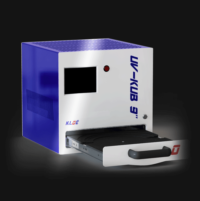 Insolateur à LED-UV UV-KUB 9 avec tiroir ouvert