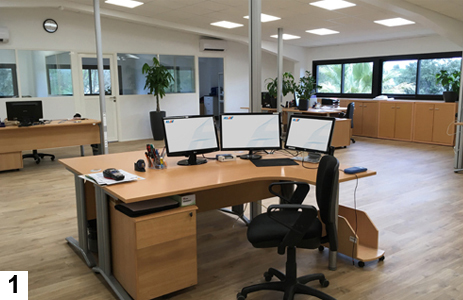 Kloé facilities: open-space