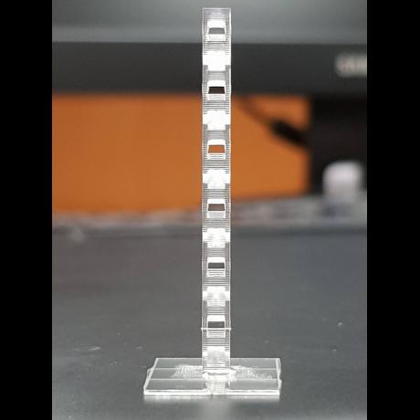 Example of 3D biotechnology structure: tower
