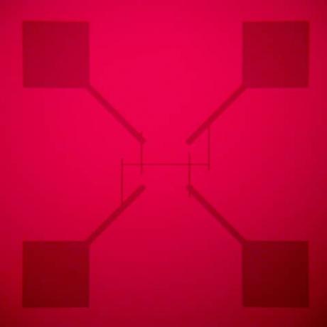 Example of microelectronics device: pattern 1