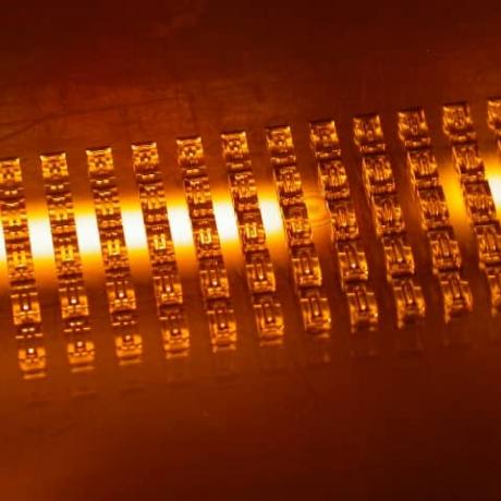 Exemple de dispositif microfluidique avec une épaisseur de 500 µm