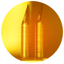 Example of 3D biotechnology structure: microneedles
